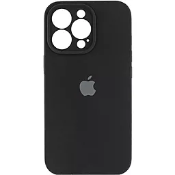 Чехол Silicone Case Full Camera for Apple IPhone 14 Pro Black