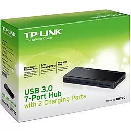 Мультипортовый USB-A хаб TP-Link UH720 - миниатюра 3