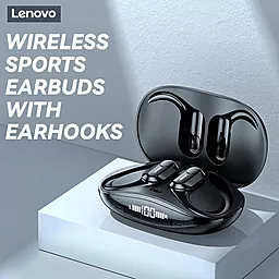 Наушники Lenovo ThinkPlus XT80 Black - миниатюра 2
