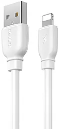 Кабель USB Remax Suji Pro RC-138i 2.4A Lightning Cable White