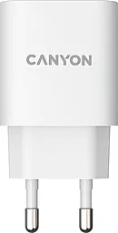 Мережевий зарядний пристрій Canyon 18w QC3.0 wall charger white (CNE-CHA18W)
