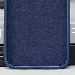 Чехол Epik TPU+Glass Sapphire Midnight with MagSafe для Apple iPhone 12 Deep Navy - миниатюра 3