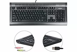 Клавіатура A4Tech KL-45MU Black/silver - мініатюра 4