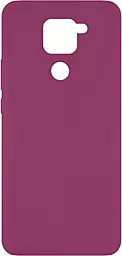 Чехол Epik Silicone Cover Full without Logo (A) Xiaomi Redmi 10X, Redmi Note 9 Marsala