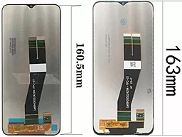 Дисплей Samsung Galaxy A02s A025, Galaxy M02s M025 (160.5mm) с тачскрином, Black - миниатюра 3
