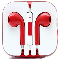 Навушники Apple EarPods HC Red