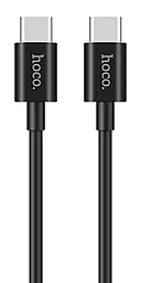 Кабель USB Hoco X23 Skilled USB Type-C to USB Type-C Cable Black