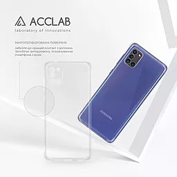 Чехол ACCLAB Shockproof для Samsung Galaxy A31 Transparent - миниатюра 5
