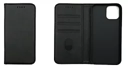 Чехол-книжка Premium для iPhone 12, iPhone 12 Pro Black - миниатюра 3
