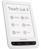 Електронна книга PocketBook Touch Lux 3 (PB626(2)-D-CIS) White - мініатюра 2