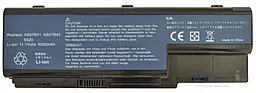 Акумулятор для ноутбука Acer AS07B41 Aspire 8920 / 11.1V 4400mAh / Original Black - мініатюра 3