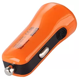 Автомобільний зарядний пристрій Baseus 2USB Car charger 2.1A Orange (Tiny) - мініатюра 7