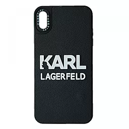 Чохол Karl Lagerfeld для Apple iPhone X/XS  Black №4