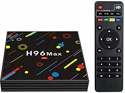 Smart приставка Android TV Box H96 Max H2  4/64 GB