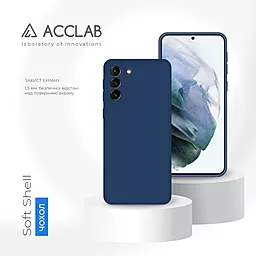 Чехол ACCLAB SoftShell для Samsung Galaxy S21 Plus Blue - миниатюра 4