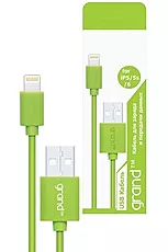 Кабель USB Grand Simple Lightning Cable Green - миниатюра 2