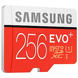 Карта пам'яті Samsung microSDXC 256GB EVO Plus Class 10 UHS-I U3 + SD-адаптер (MB-MC256DA) - мініатюра 3