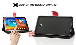 Чохол для планшету BeCover Folio PU case для Samsung T710, T713, T715, T719 Galaxy Tab S2 8.0 Black - мініатюра 3