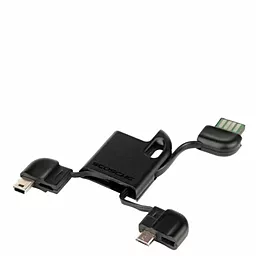 Кабель USB Scosche flipSYNC II USB mini & micro USB Black (USBMM2) - миниатюра 4
