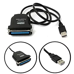 Шлейф (Кабель) Dynamode USB to LPT 1.8m (USB2.0-to-Parallel) - мініатюра 3