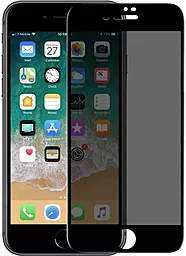 Захисне скло Epik Privacy 5D (full glue) (тех.пак) Matte Apple iPhone 7, iPhone 8, iPhone SE 2020 Black