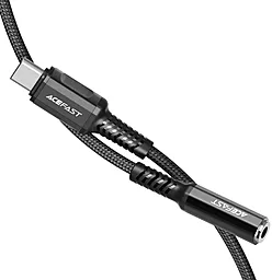 Аудіо-перехідник AceFast C1-07 M-F USB Type-C -> 3.5mm Black - мініатюра 3