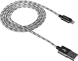 Кабель USB Canyon 10w 2a Lightning cable dark grey (CNE-CFI3DG) - миниатюра 2