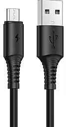 USB Кабель Borofone BX47 2.4A micro USB Cable Black