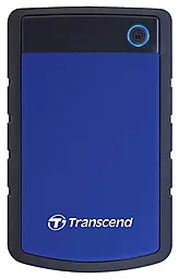 Зовнішній жорсткий диск Transcend StoreJet 2.5 USB 3.0 2TB (TS2TSJ25H3B) Blue - мініатюра 2