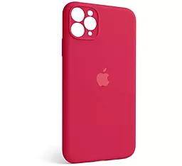 Чехол Silicone Case Full Camera for Apple IPhone 11 Pro Pomegranate