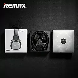 Навушники Remax RM-100H Black - мініатюра 2