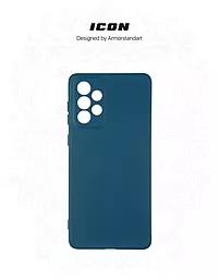 Чехол ArmorStandart ICON Case для Samsung Galaxy A73  Dark Blue (ARM61662) - миниатюра 3