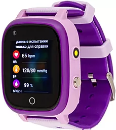 Смарт-часы AmiGo GO005 4G WIFI Thermometer Purple - миниатюра 5