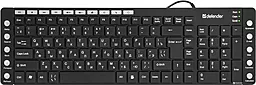 Клавиатура Defender OfficeMate MM-810 (45810) Black