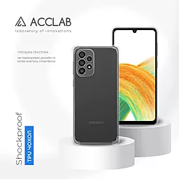 Чехол ACCLAB Shockproof для Samsung Galaxy A33 5G Transparent - миниатюра 4