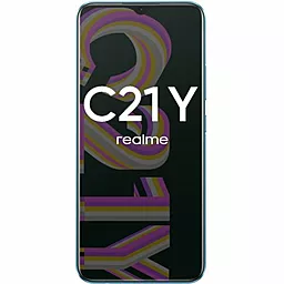 Смартфон Realme C21Y 3/32GB no NFC Blue (8033779062438) - миниатюра 2