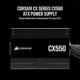 Блок питания Corsair CX550 (CP-9020277-EU) - миниатюра 8