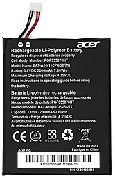 Акумулятор Acer Liquid E3 Dual E380 (2000 mAh) 12 міс. гарантії