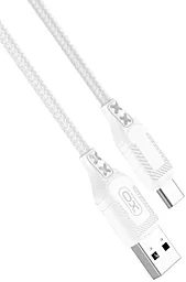 Кабель USB XO NB235 12W 2.4A USB Type-C Cable White - миниатюра 2