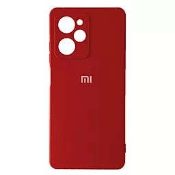 Чехол 1TOUCH Silicone Case Full для Xiaomi Poco X5 Pro 5G Red