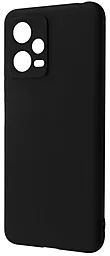 Чехол 1TOUCH Silicone 0.5 mm Black Matt для Xiaomi Poco X5 5G, Redmi Note 12 5G Black