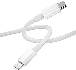 Кабель USB PD WIWU Wi-C008 max YouPin 30w 3a 1.2m USB Type-C - Lightning cable whit - миниатюра 2
