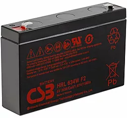 Акумуляторна батарея CSB 6V 9Ah (HRL634WF2) - мініатюра 2