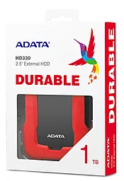 Внешний жесткий диск ADATA HD330 1Tb 2,5" USB3.1 (AHD330-1TU31-CRD) Red - миниатюра 5