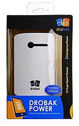 Повербанк Drobak Power 7800  mAh White (602699) - миниатюра 4
