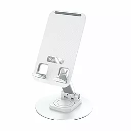 Тримач для смартфону BOROFONE BH75 Flawless folding rotatable desktop holder White