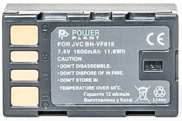 Акумулятор для фотоапарата JVC BN-VF815 (1600 mAh) DV00DV1221 PowerPlant - мініатюра 2