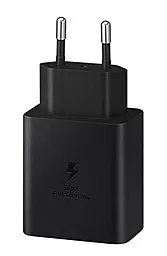 Сетевое зарядное устройство Samsung Power Adapter 15w USB-C black (EP-T1510NB) - миниатюра 2