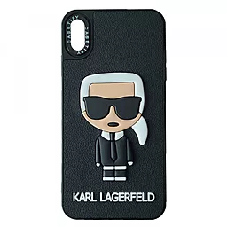 Чохол Karl Lagerfeld для Apple iPhone X/XS  Black №2