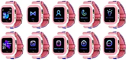 Смарт-часы AmiGo GO004 Splashproof Pink (746404) - миниатюра 5